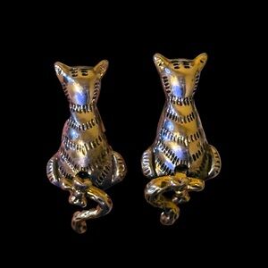 Best Signed Cat Clip-On Earrings